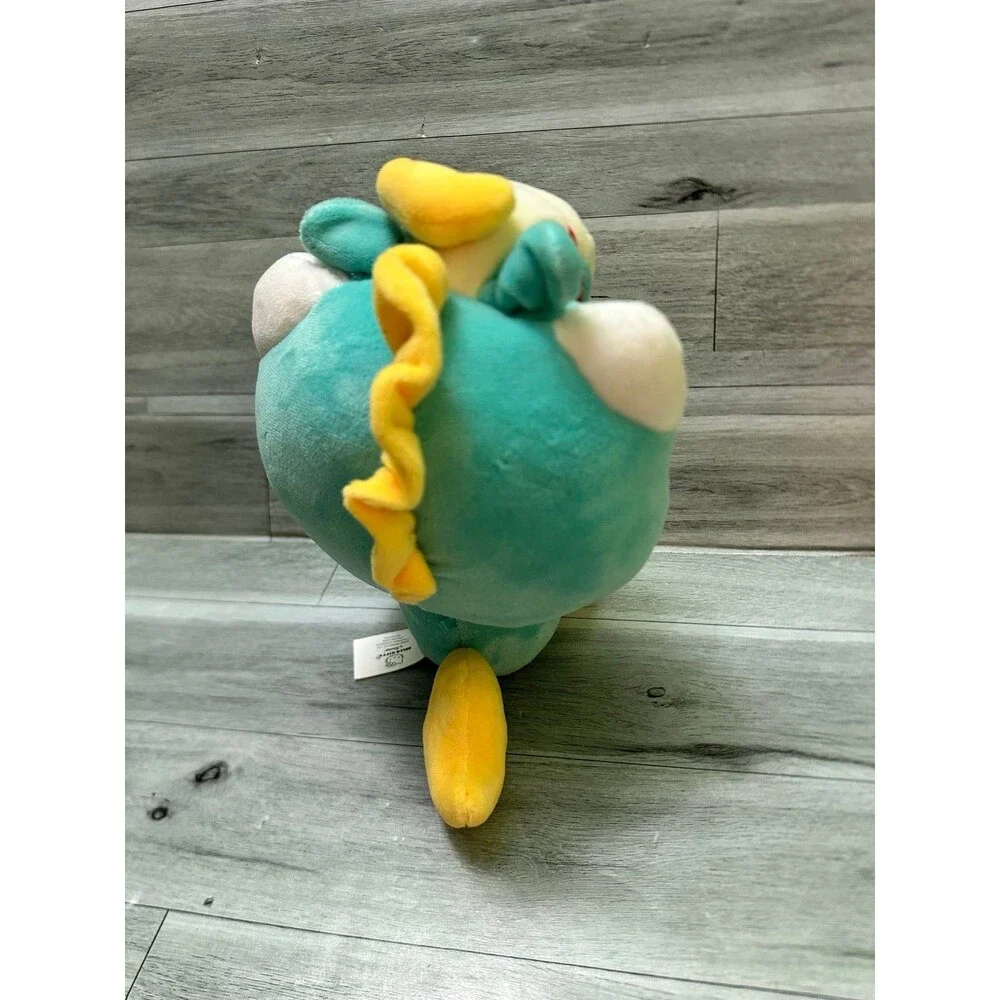 Hello Kitty Year of the horse Plush in Teal, Yellow & Red Bow